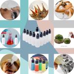 10 Pack 30ml Squeezable Plastic Dropper Bottles