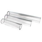 Quartz Glass Tube Set - 5 Pcs, 1mm Thick