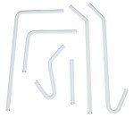 EISCO Borosilicate Glass Delivery Tubes - Set of 6