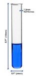 EISCO 16-Pack 50ml Borosilicate Test Tubes