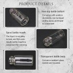 Clear Glass Vials 40ml with Screw Caps - 30pcs