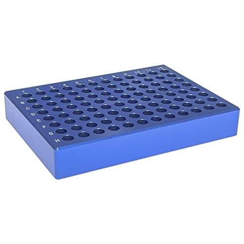 MUHWA 96 Well Aluminum Cooling Block for PCR Tubes