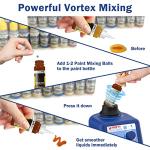 Mini Vortex Mixer with Paint Mixing Balls and Pad