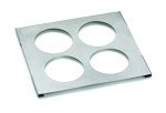Stainless Steel 4 Hole Bottle Holder Template