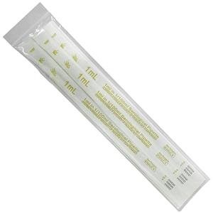 10PCS Disposable 1ml Serological Pipettes with Graduations