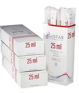 25mL Sterile Polystyrene Serological Pipettes, Case of 100