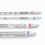 Blue Striped 50ml Serological Pipettes - 25pcs