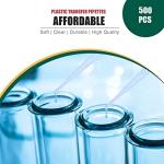 500PCS 3ML Disposable Plastic Dropper Pipettes