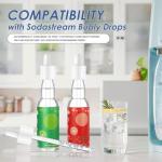 Glass Dropper Pipettes for Soda Stream, 6 Pack