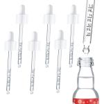 Glass Dropper Pipettes for Soda Stream, 6 Pack