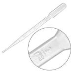 20 Pcs 3ml Plastic Disposable Pipettes - Clear