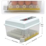 16-Egg Incubator with Automatic Turning & Humidity Control