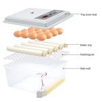 16-Egg Incubator with Automatic Turning & Humidity Control