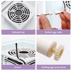 16-Egg Incubator with Automatic Turning & Humidity Control