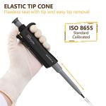 Adjustable Single Channel Pipette - 10-100µL