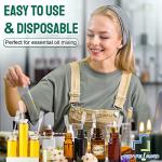 120PCS 1ML Plastic Transfer Pipettes - Clear Dropper