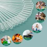 120PCS 1ML Plastic Transfer Pipettes - Clear Dropper