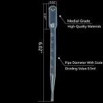 100pcs 3ml Plastic Disposable Transfer Pipettes