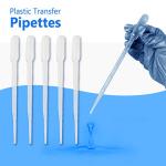 100pcs 3ml Plastic Disposable Transfer Pipettes