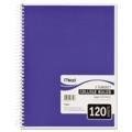 Mead Spiral Bound College Rule Notebook, 120 Sheets