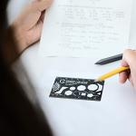 Organic Chemistry Stencil Drawing Template Tool