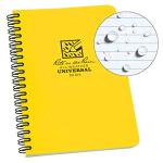 All-Weather Side-Spiral Notebook - Yellow Cover