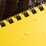 All-Weather Side-Spiral Notebook - Yellow Cover
