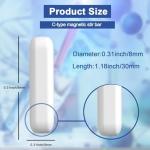 30mm PTFE Magnetic Stir Bars - 6 Pack