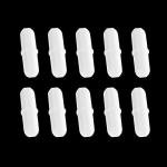 10 Pcs 30mm PTFE Magnetic Stirrer Stir Bars