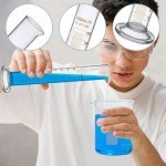 Thick Glass Graduated Measuring Cylinder and Beaker Set