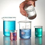 Borosilicate Glass Beaker Set for Labs - 5-Pack
