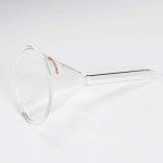 StonyLab 2-Pack Borosilicate Glass Funnels - 100mm