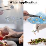 11-Piece Precision ESD Tweezers Set with Bag