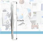 High Precision 6" Stainless Steel Serrated Forceps