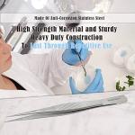 High Precision 6" Stainless Steel Serrated Forceps