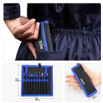 10-Piece Precision Anti-Static Tweezers Set