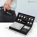MAXUS Digital Pocket Scale 500g x 0.01g