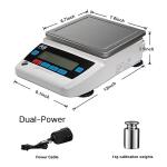 FLB FORELIBRA Digital Precision Lab Scale 5000g