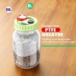 PTFE Syringe Filters 25mm, 0.22um Pore Size, 100 Pack