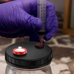 PTFE Hydrophobic Syringe Filters 25 mm 0.22 um – 25/pk