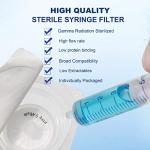 Sterile PTFE Syringe Filters, 0.22 µm, 20/pk
