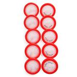 AMTAST PTFE Syringe Filters 0.45um, 25MM (10 Pack)