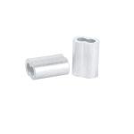 60Pcs M3 Stainless Steel Cable Clip & Thimble Set