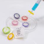 Sterile PTFE Syringe Filters, 0.22 um, 20 Pack