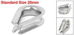 Stainless Steel 20mm Wire Rope Cable Thimbles