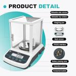 JOANLAB High Precision Analytical Balance Scale 200g