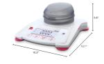 Ohaus SPX223 Scout Analytical Balance, 220g x 0.001g