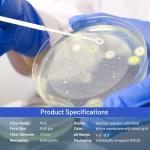 Sterile 47mm MCE Membrane Filter, 0.45µm, Pack of 100