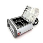 Dental Lab Analog Wax Heater Pot with 3 Compartments
