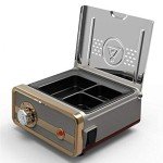 Dental Lab Analog Wax Heater Pot with 3 Compartments